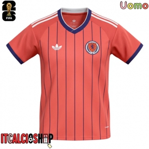 Scozia Seconda Maglia Mondiali 2026 Manica Corta